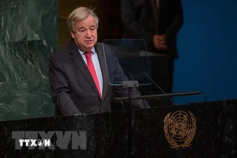 Tổng thư ký Liên hợp quốc Antonio Guterres. (Ảnh: THX/ TTXVN)