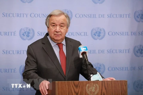 Tổng Thư ký Liên hợp quốc Antonio Guterres. (Ảnh: THX/TTXVN)