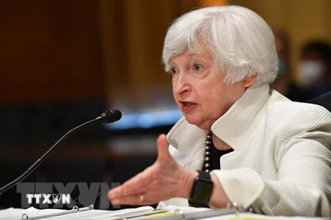 Bộ trưởng Tài chính Mỹ Janet Yellen. (Ảnh: AFP/TTXVN) 