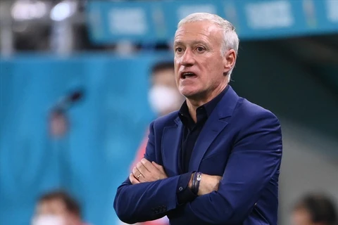 Huấn luyện viên đội tuyển Pháp Didier Deschamps . (Nguồn: AFP)