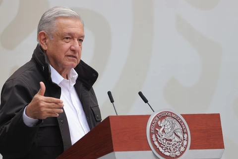 Tổng thống Mexico Andrés Manuel López Obrador. (Nguồn: Getty Images)