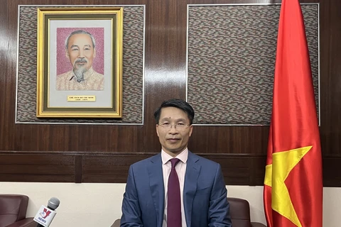 Ông Phạm Bình Đàm, Tổng lãnh sự Việt Nam tại Hong Kong và Macau. (Ảnh: Mạc Luyện /TTXVN)