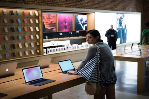 Một cửa hàng bán lẻ của Apple. (Nguồn: Getty Images) 