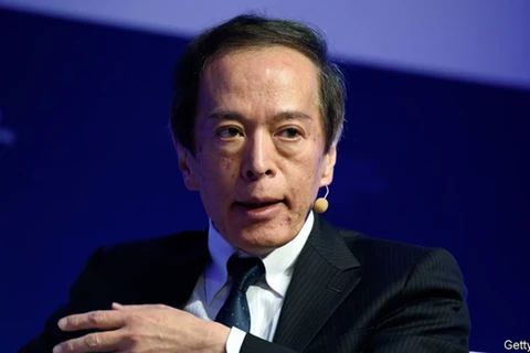 Thống đốc BoJ Kazuo Ueda. (Nguồn: Getty Images) 