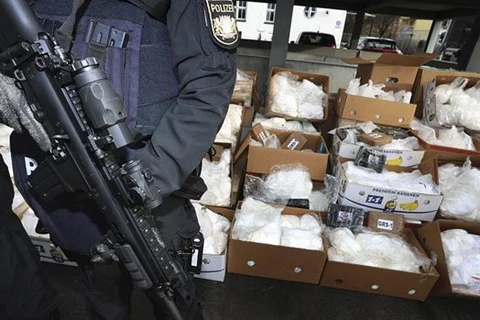 Chính phủ Italy thu giữ lượng cocaine trị giá 880 triệu USD