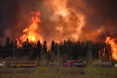 Canada mong mưa để giúp "hạ nhiệt" nỗ lực kiểm soát cháy rừng