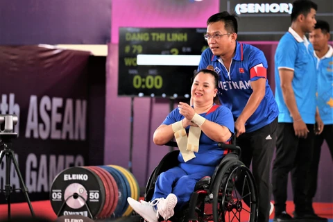 ASEAN Para Games 12: “Mưa” huy chương môn Cử tạ cho Việt Nam