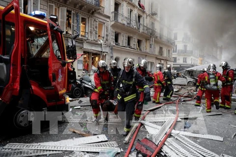 Nổ khí gas tại trung tâm Paris khiến 29 người bị thương
