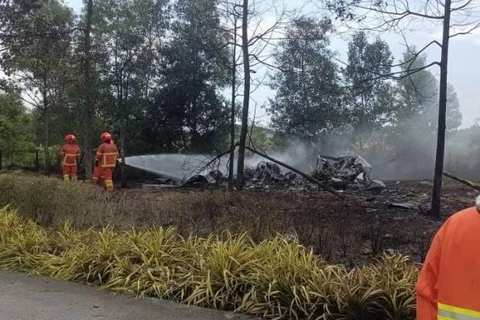 Malaysia: Rơi máy bay cỡ nhỏ chở 8 người ở bang Selangor