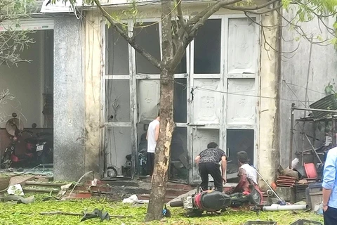 Quảng Ninh: Nổ bình gas tại nhà dân khiến 3 người bị thương