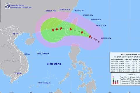 Tin mới về bão KOINU và tình hình triều cường ở khu vực phía Nam