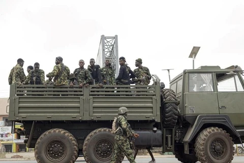 Quân đội Nigeria ở Awka, Nigeria. (Ảnh: AFP)