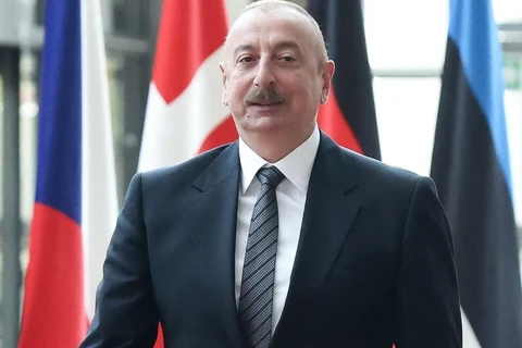 Tổng thống Azerbaijan, Ilham Aliyev. (Ảnh: AFP/TTXVN) 