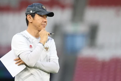 Huấn luyện viên Shin Tae-yong. (Ảnh: PSSI) 