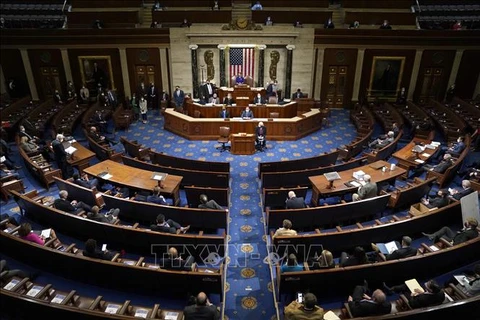 Toàn cảnh một phiên họp Quốc hội Mỹ tại Washington, DC. (Ảnh tư liệu: AFP/TTXVN)