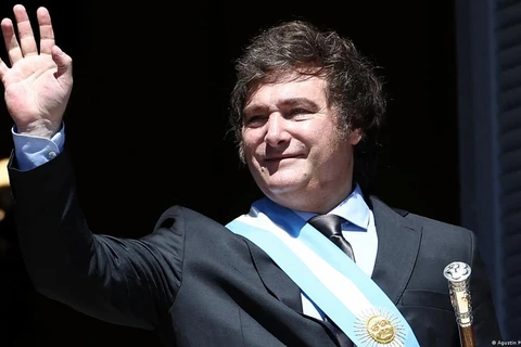 Tổng thống Javier Milei. (Nguồn: AFP)