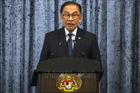 Thủ tướng Malaysia Anwar Ibrahim. (Ảnh tư liệu: AFP/TTXVN)
