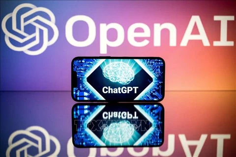 Biểu tượng của OpenAI và ChatGPT. (Ảnh minh họa: AFP/TTXVN)