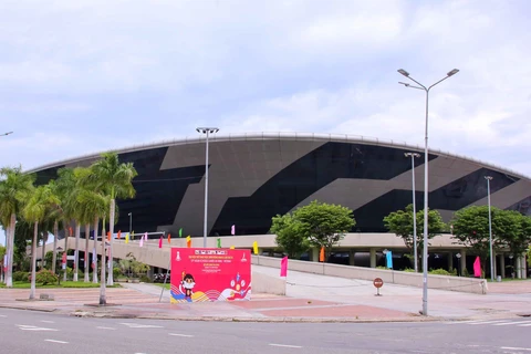 Cung Thể thao Tiên Sơn, nơi diễn ra các hoạt động chính tại Đại hội. (Ảnh: Trần Lê Lâm/TTXVN)