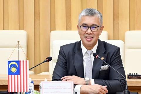 Bộ trưởng Zafrul Abdul Aziz. (Ảnh: Trần Việt/TTXVN)