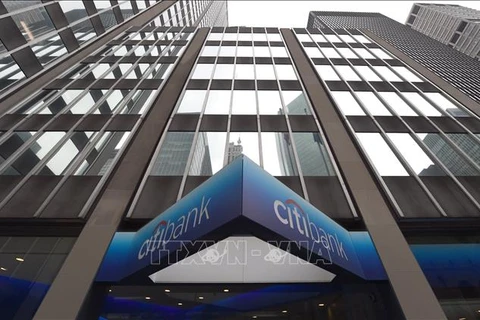 Trụ sở Citigroup tại Manhattan, thành phố New York, Mỹ. (Ảnh: AFP/TTXVN)