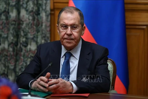 Ngoại trưởng Nga Sergei Lavrov. (Ảnh: AFP/TTXVN)