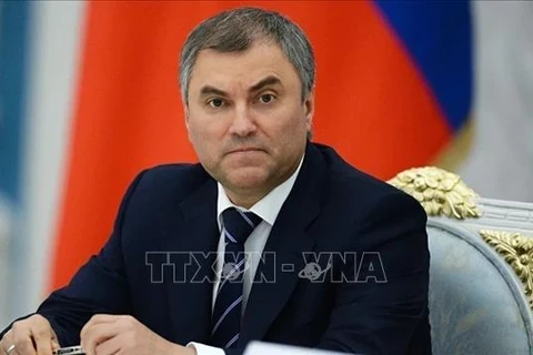  Chủ tịch Duma Quốc gia (Hạ viện) Nga Vyacheslav Volodin. (Ảnh tư liệu: Sputnik/TTXVN)