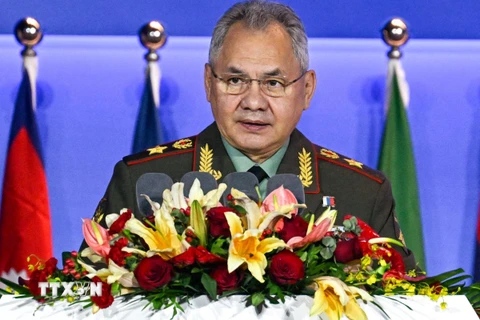 Thư ký Hội đồng An ninh Nga Sergei Shoigu. (Ảnh: AFP/TTXVN)