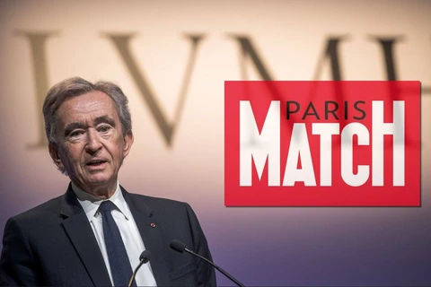 Tỷ phú Pháp Bernard Arnault mua lại tạp chí Paris Match. (Nguồn: 20 minutes)