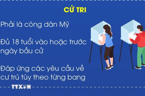 Nước Mỹ bầu cử Tổng thống năm 2024