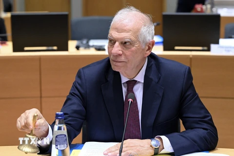 Đại diện cấp cao của EU về chính sách an ninh và đối ngoại Josep Borrell. (Ảnh: AFP/TTXVN)