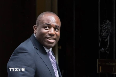 Ngoại trưởng Anh David Lammy. (Ảnh: Getty Images/ TTXVN)