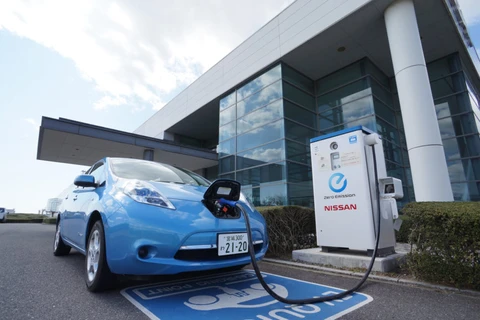 Nhật Bản tăng số lượng trạm sạc xe điện gấp 5 lần vào năm 2030
