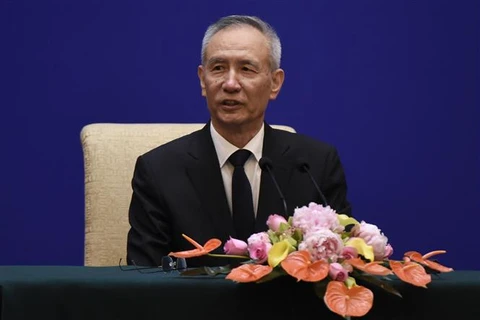 Phó Thủ tướng Trung Quốc Lưu Hạc. (Ảnh: AFP/TTXVN)