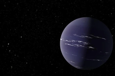 Bức hình minh họa của TOI-1231b, một hành tinh giống Sao Hải Vương cách Trái đất khoảng 90 năm ánh sáng. (Nguồn: cnn.com)