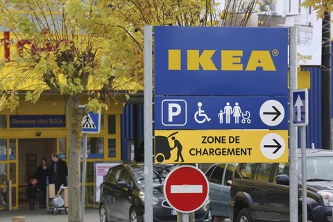 Tòa án ở Pháp đã tuyên phạt tập đoàn bán lẻ nội thất IKEA 1 triệu euro. (Nguồn: apnews.com)
