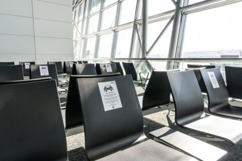 Một khu vực dành cho hành khách tại sân bay Brussels. (Nguồn: brusselstimes.com)