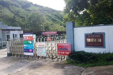 Trung tâm y tế huyện Mường Tè, tỉnh Lai Châu. (Ảnh: TTXVN)