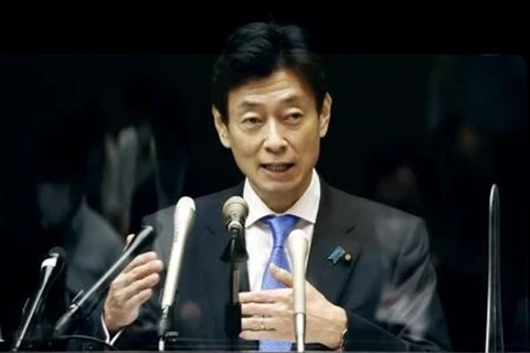 Bộ trưởng Tái thiết Kinh tế Nhật Bản Yasutoshi Nishimura cho biết, cuộc họp vào ngày 1/9 của bộ trưởng các nước thành viên CPTPP sẽ được tổ chức dưới sự chủ trì của nước này. (Ảnh: Kyodo/TTXVN)