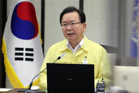 Thủ tướng Hàn Quốc Kim Boo-kyum. (Ảnh: Yonhap/TTXVN)