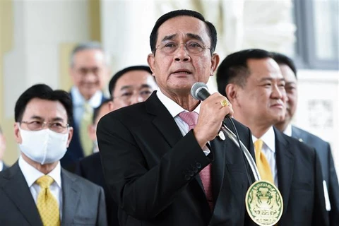Thủ tướng Thái Lan Prayut Chan-O-Cha được đề cử làm ứng cử viên Thủ tướng trong cuộc bầu cử tới. (Ảnh: AFP/TTXVN)