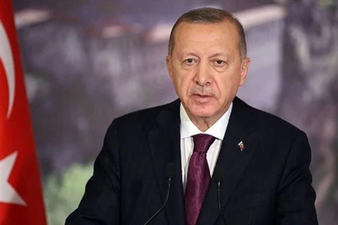 Tổng thống Thổ Nhĩ Kỳ Recep Tayyip Erdogan. (Ảnh: IRNA/TTXVN)