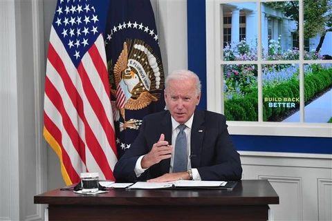 Theo ông Biden, nước Mỹ đã không thông qua dự luật đầu tư cho cơ sở hạ tầng trong nhiều thập kỷ. (Ảnh: AFP/TTXVN)