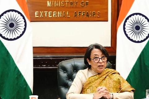 Thứ trưởng Bộ Ngoại giao Ấn Độ phụ trách phương Đông, bà Riva Ganguly Das. (Nguồn: optcms.com)