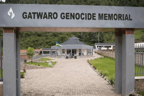Một khu đài tưởng niệm các nạn nhân diệt chủng ở Kibuye, miền tây Rwanda, ngày 3/12/2020. (Nguồn: newsaf.cgtn.com)