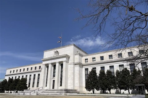 Trụ sở Cục Dự trữ liên bang Mỹ (Fed) tại Washington, D.C. (Mỹ). (Ảnh: AFP/TTXVN)