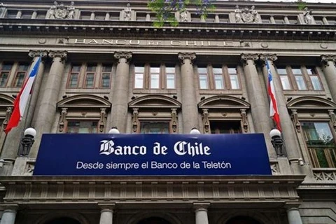 Ngân hàng Trung ương Chile đã tăng lãi suất trong những tháng gần đây, và không loại trừ động thái này sẽ còn tiếp diễn. (Ảnh: Reuters/TTXVN)