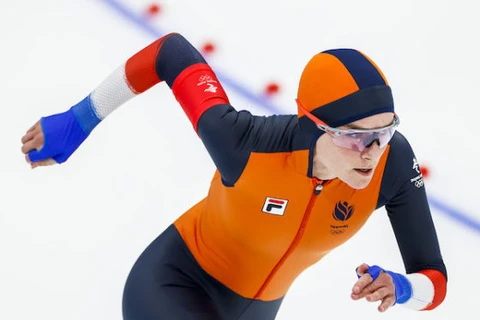 Vận động viên người Hà Lan Irene Schouten. (Nguồn: dutchnews.nl)