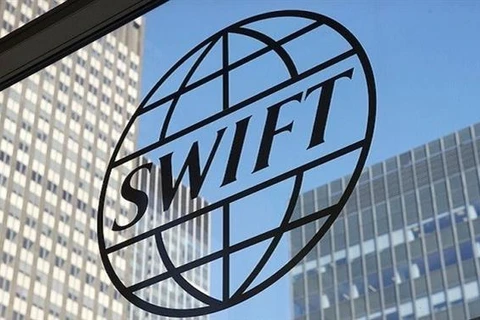 Mỹ, Anh, Canada và một số nước thuộc EU hôm 26/2 đã cam kết loại một số ngân hàng Nga khỏi hệ thống thanh toán SWIFT. (Ảnh: Russia Bussiness Today/TTXVN)