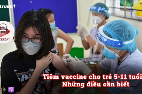 [Audio] Những điều cần biết khi tiêm vaccine cho trẻ em từ 5-11 tuổi